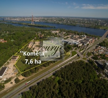 Big land plot for commercial use in Riga for sale!