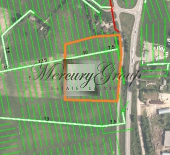 Commercial land plot in Adazu parish for sale!