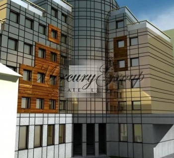 Land plot with two buildings is located in the business center of Riga...