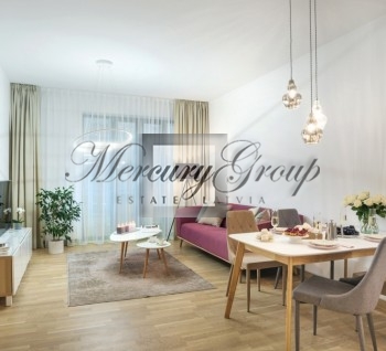 For sale a brand new two-bedroom apartment in new project in the city center