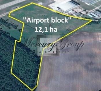 Land plot by the Riga Airport for sale!