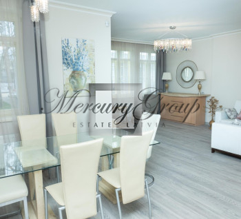 Spacious 3-room apartment for rent in Majori