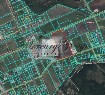 A land plot for commercial purposes in Marupe!