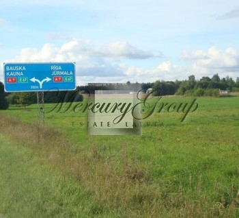 Commercial land 20 km from Riga