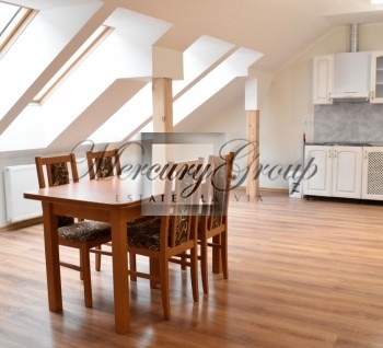 For sale 1-bedroom mansard apartment in the center of Riga