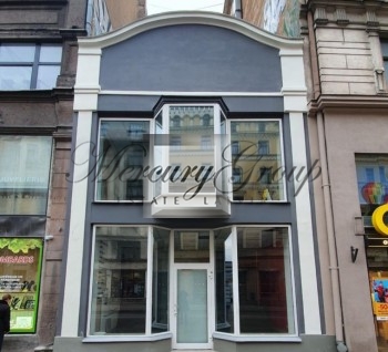 Commercial premises for rent in the city center of Riga