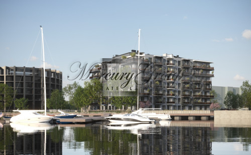 BLUE MARINE - new project on the shore of Daugava river