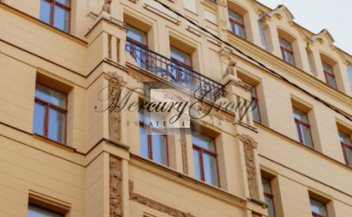 Apartments in the renovated building on Lacplesa street