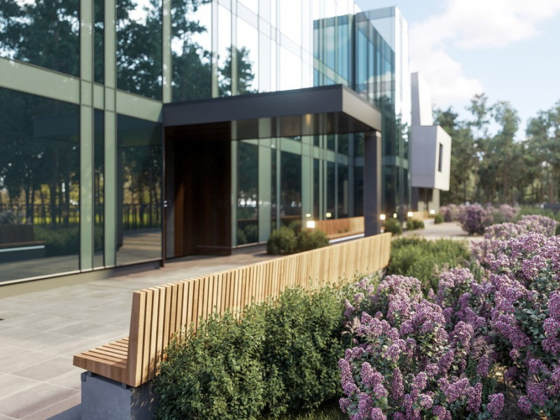 Edinburgas Rezidence — exclusive apartments in the center of Jūrmala with private grounds and individual terraces. Nr. 18