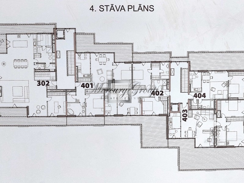 Vivaldi Platinum. Premium klases dzīvokļi jūras tuvumā.. Nr. 24