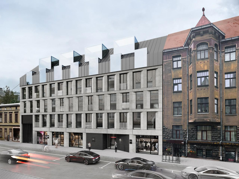 Modern project in the city center of Riga. Nr. 2