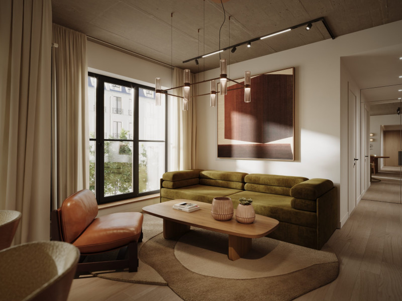 Heart of Hanza is a super modern multi apartment residential project in the centre of Riga. Nr. 17