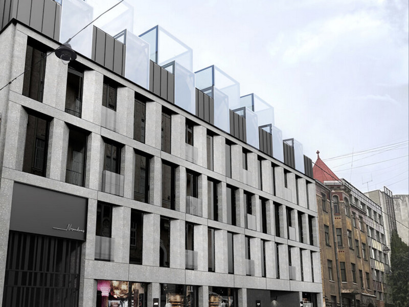 Modern project in the city center of Riga. Nr. 4
