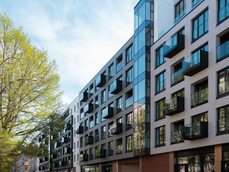 Heart of Hanza is a super modern multi apartment residential project in the centre of Riga. Nr. 2