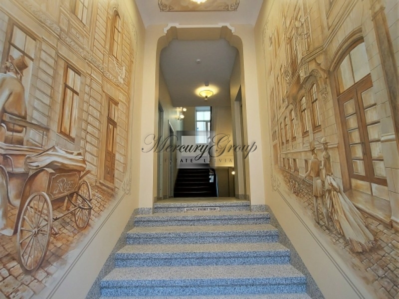 Apartments in the renovated building on Lacplesa street. Nr. 10
