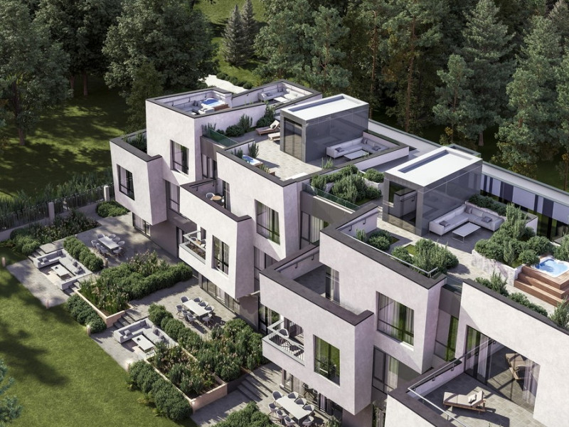 Edinburgas Rezidence — exclusive apartments in the center of Jūrmala with private grounds and individual terraces. Nr. 4