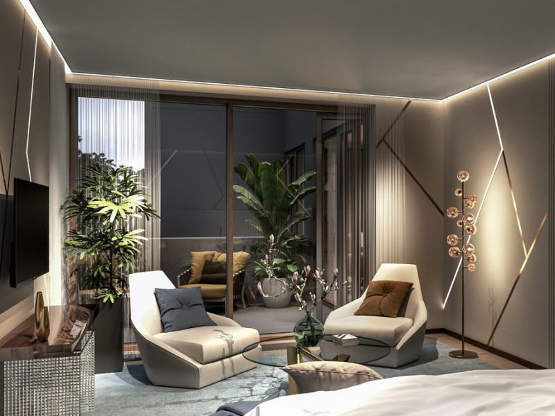 Edinburgas Rezidence — exclusive apartments in the center of Jūrmala with private grounds and individual terraces. Nr. 14