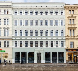 Renovēta ēka pašā Rīgas centrā